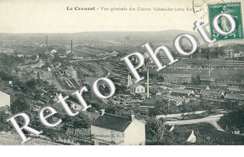 Vue Gneerale des Usines Schneider