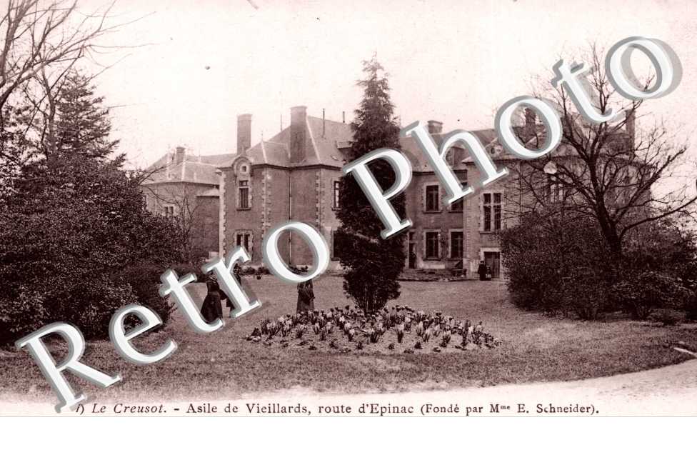 Route d'Epinac, Asile de Vieillards