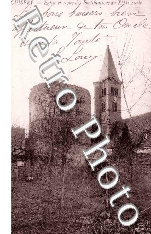 l'eglise et restes de fortifications