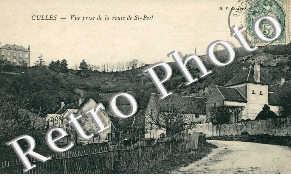 Vue prise de la Route de Saint-Boil