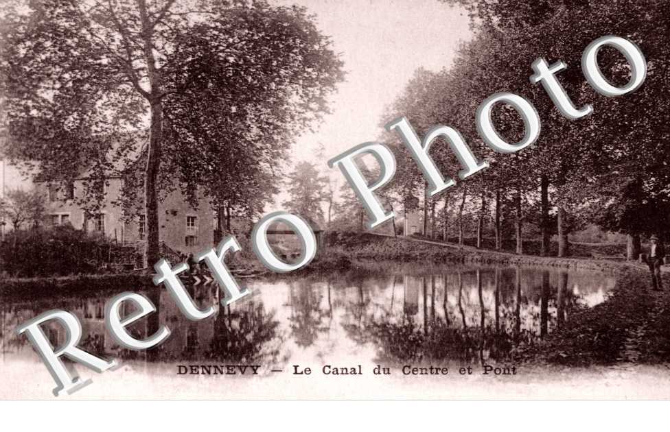 Le canal du centre et pont