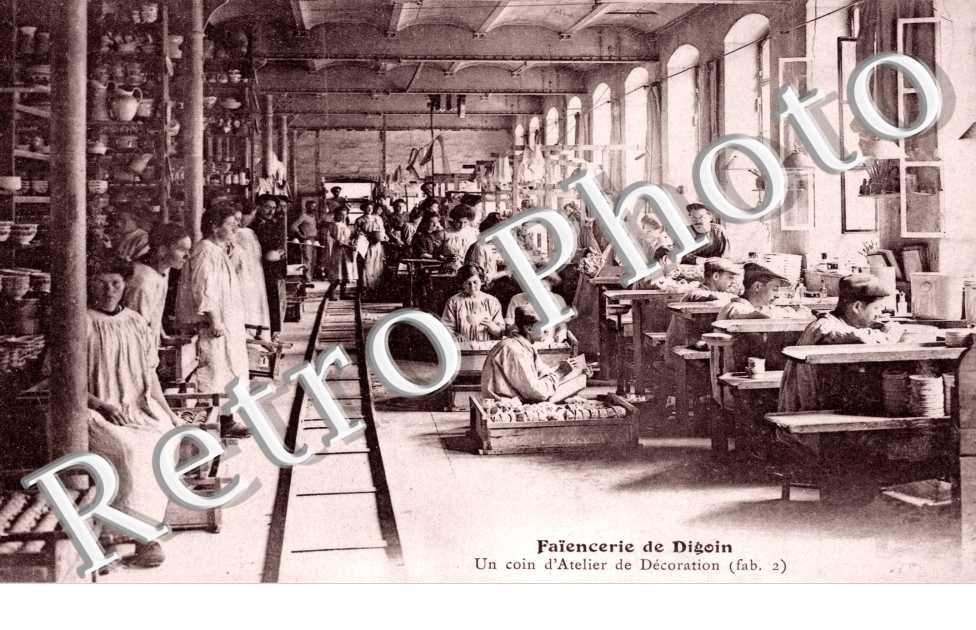 Faiencerie, Atelier de Decoration