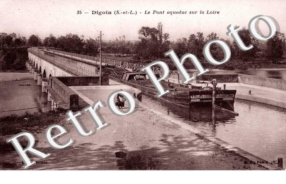 Le Pont aqueduc sur la Loire