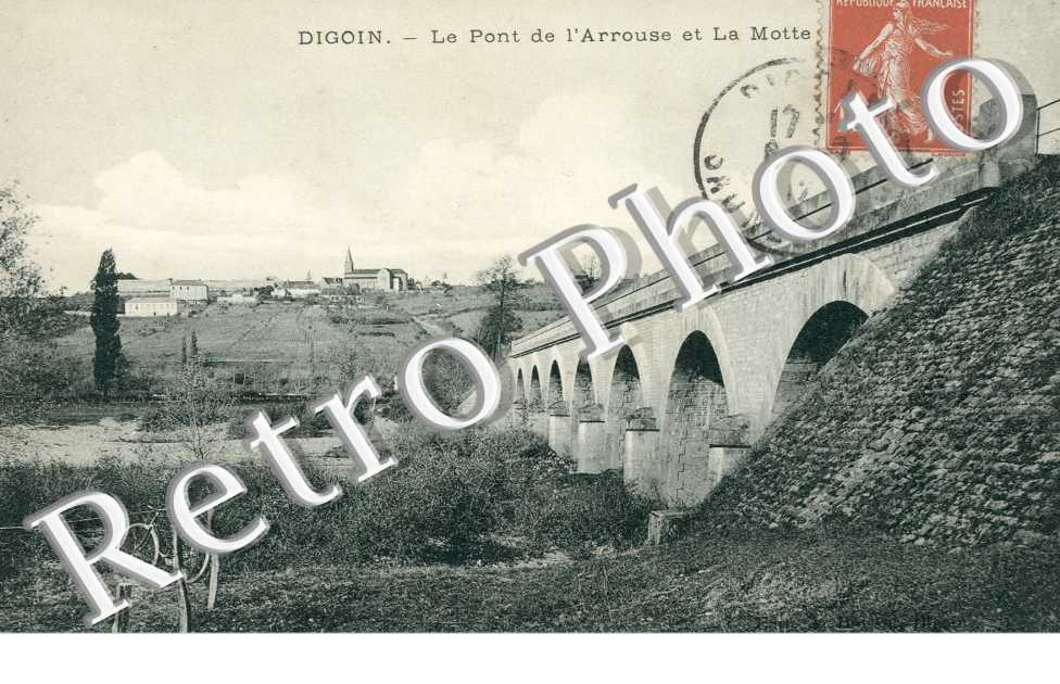 Le Pont de l'Arrouse et La Motte