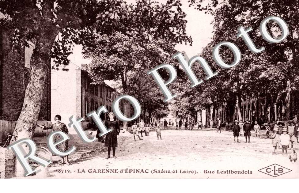 Rue Lestiboudois, la Garenne d'Epinac