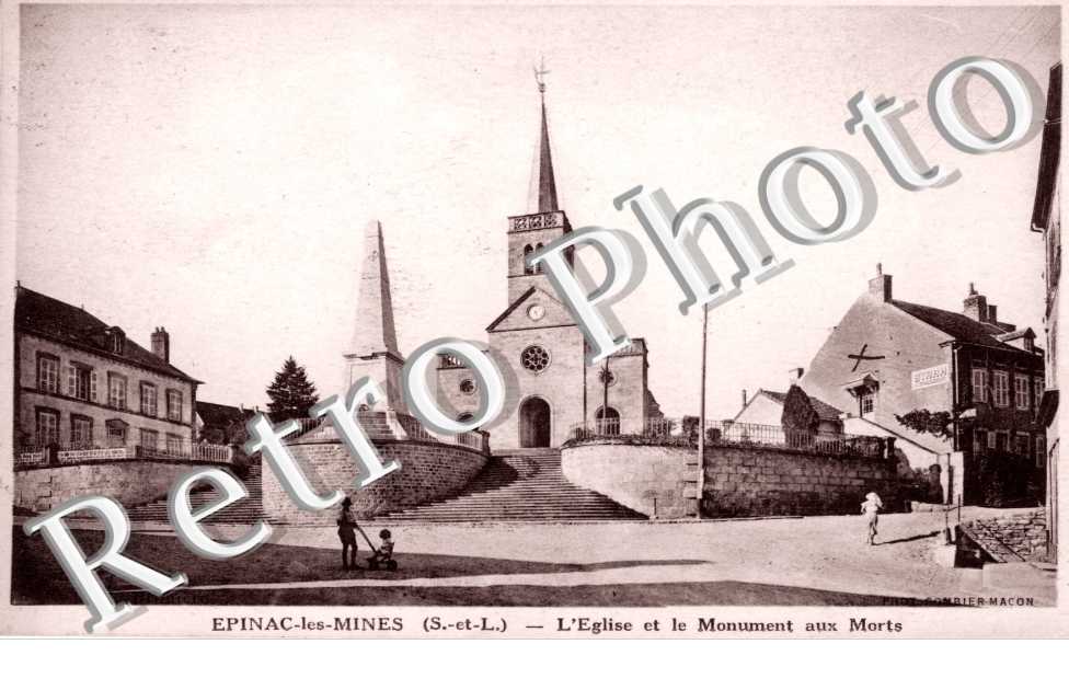 l'eglise et le Monument aux Morts