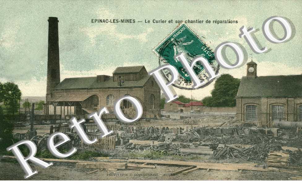 Le Curier et son Chantier de Reparations