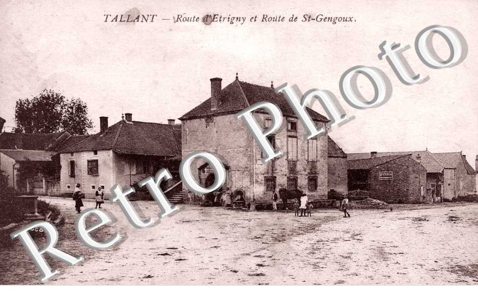 Tallant -  route d'Etrigny et route de saint-genoux