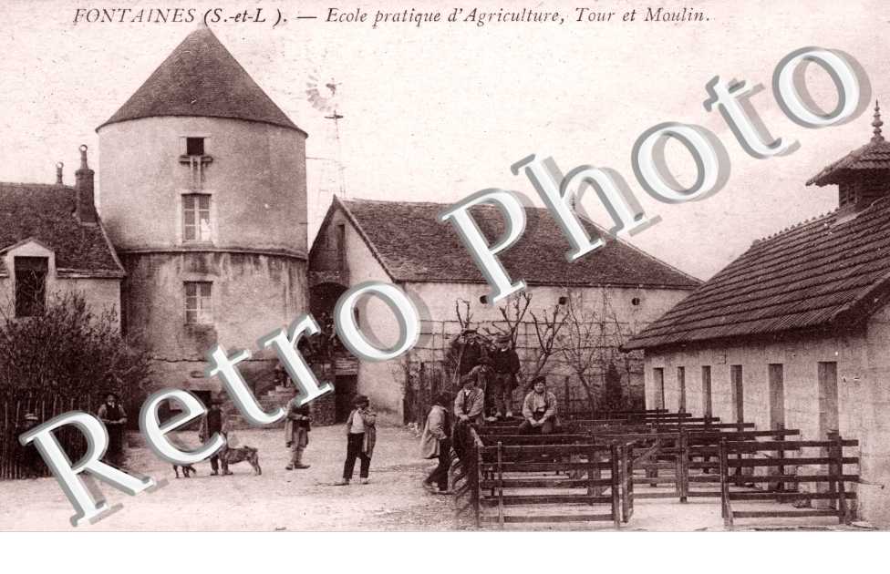 Ecole pratique d'Agriculture, Tour et Moulin
