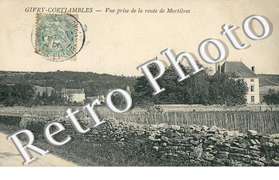 Vue prise de la Route de Mortieres