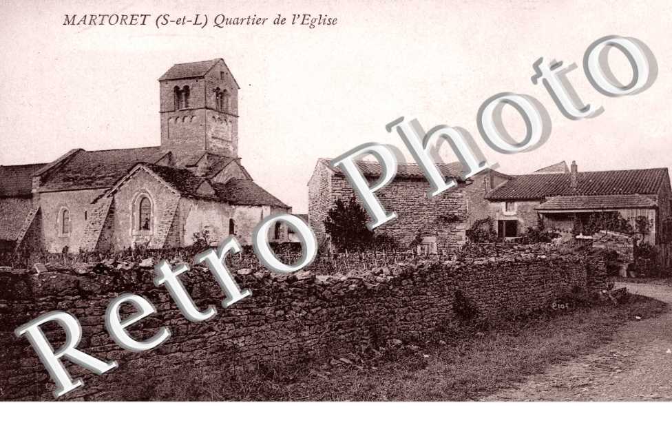 MARTORET  quartier de l'eglise