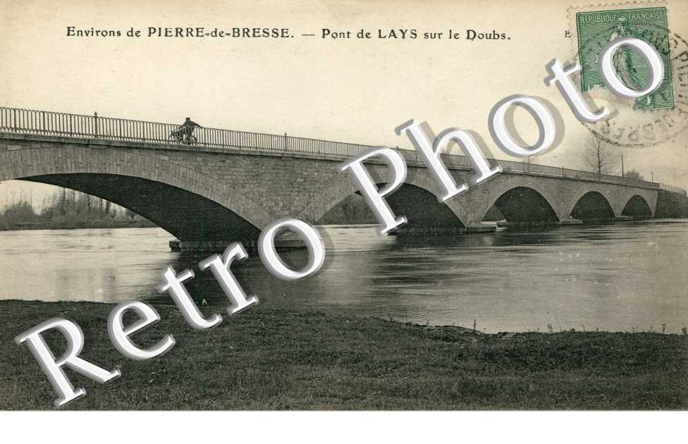 pont de lays sur le Doubs