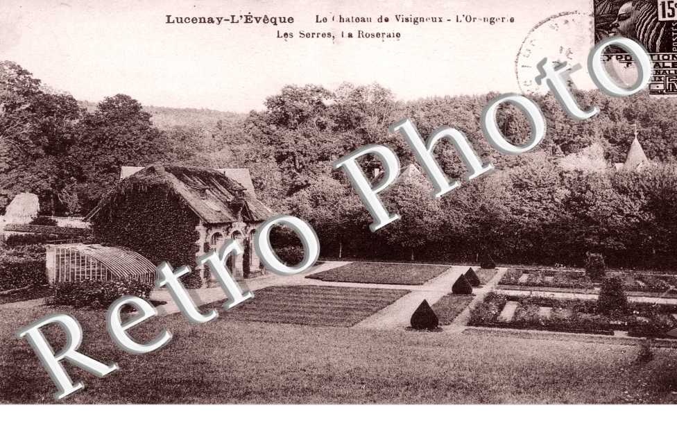 Les serres, la Roseraie