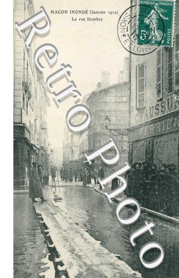 la Rue Dombey, Janvier 1910