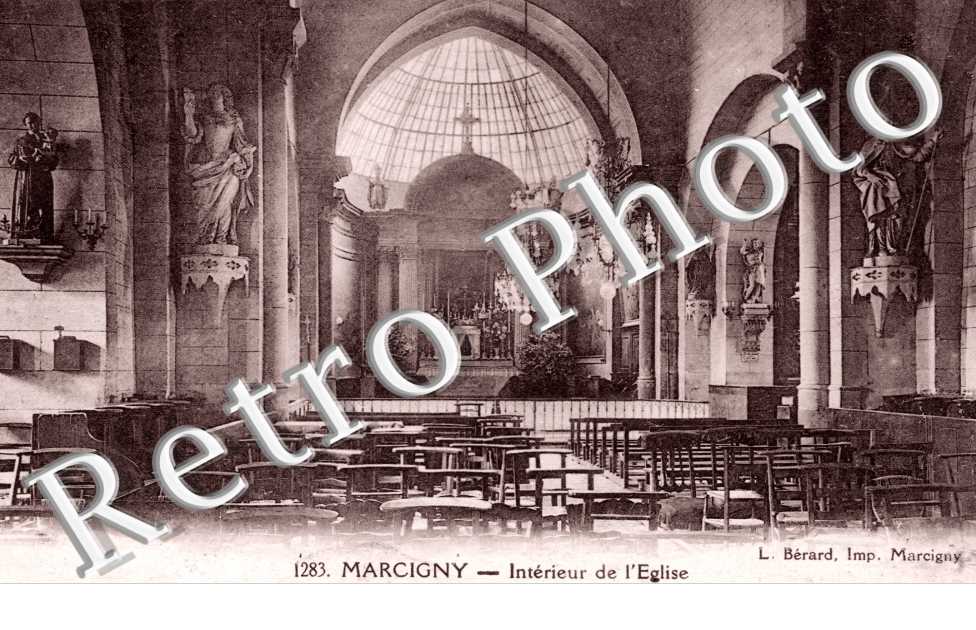 intérieur de l'église