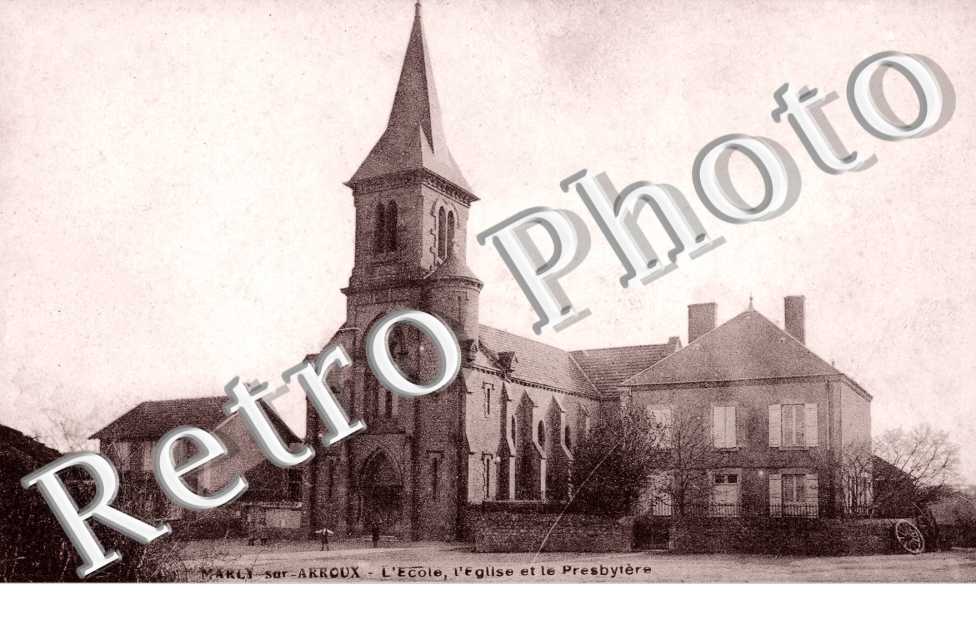 L'ecole - l'eglise et le presbytere