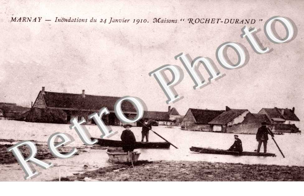 inondations du 24 janvier 1910, maison "Rochet-Durand"