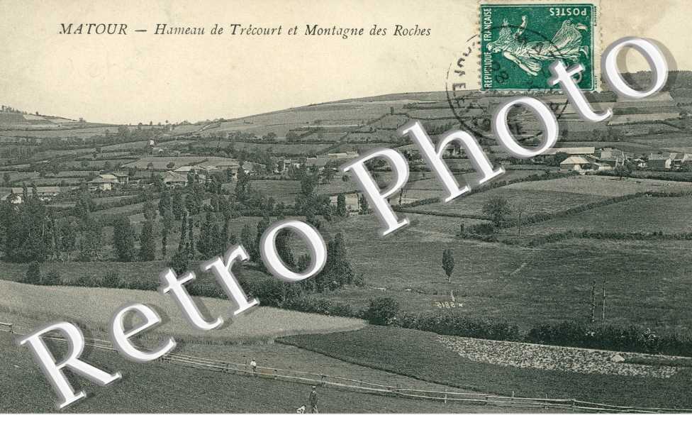 Hameau de Trecourt et Montagne des Roches