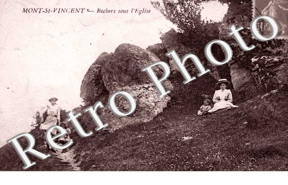 Rochers sous l'eglise