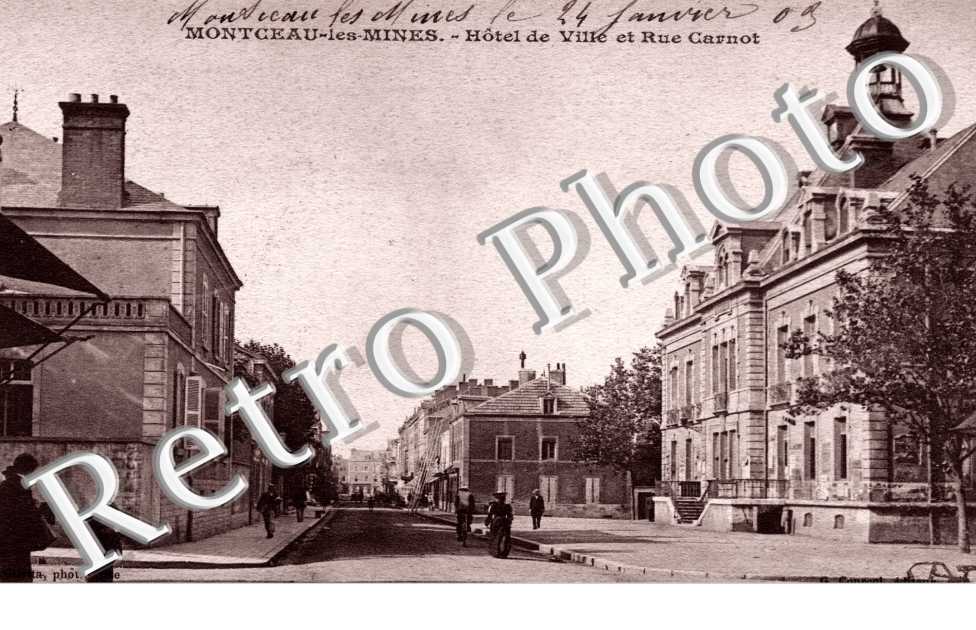 Hotel de Ville et rue Carnot