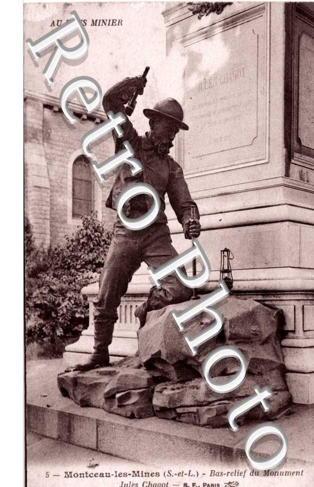 Bas relief du monument Jules Chagot