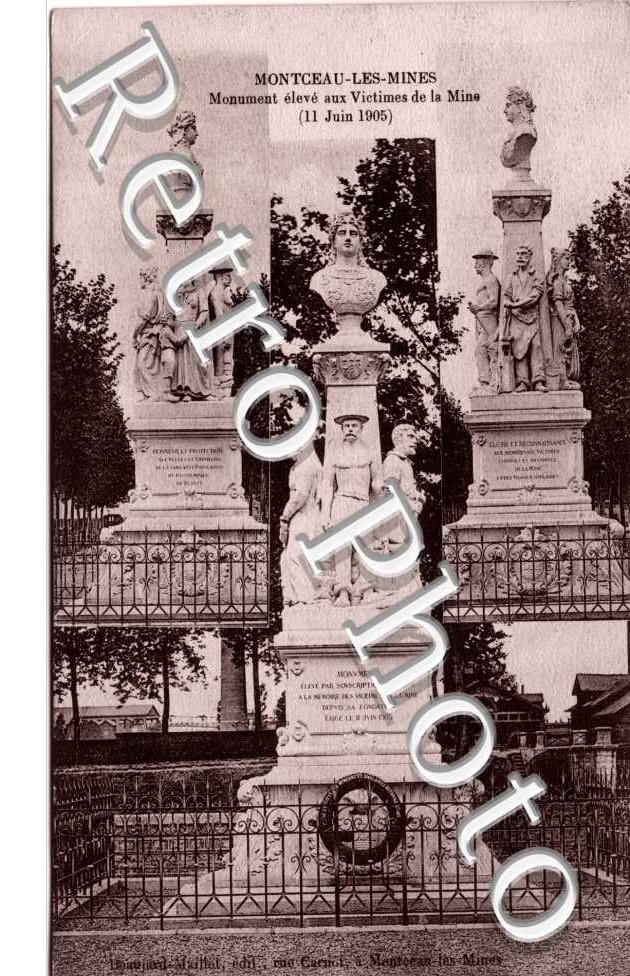 Monument eleve aux victimes de la Mine