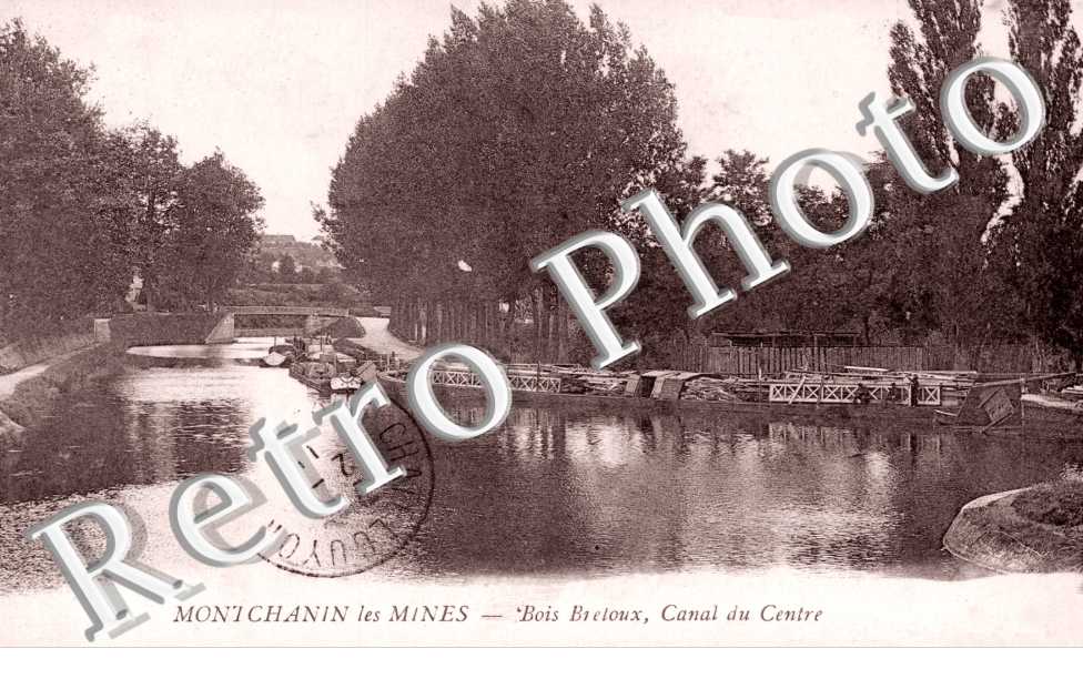 Bois Breloux, Canal du Centre