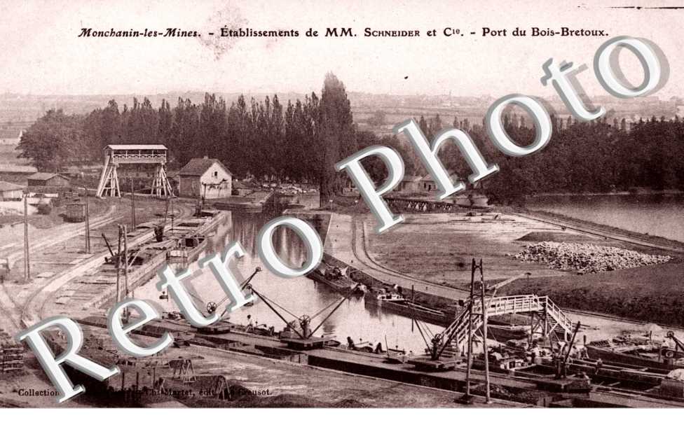 Etablissement de MM Schneider et CXie - Port du bois Bretoux