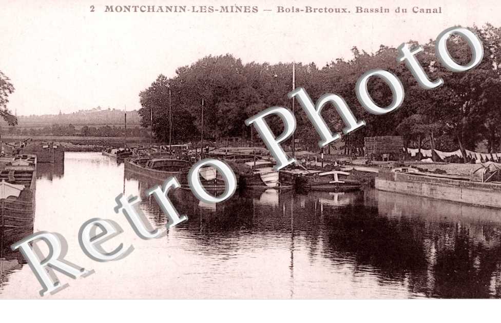 Bois Breloux, Bassin du Canal