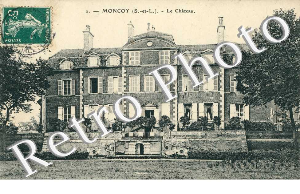 une vue  du château