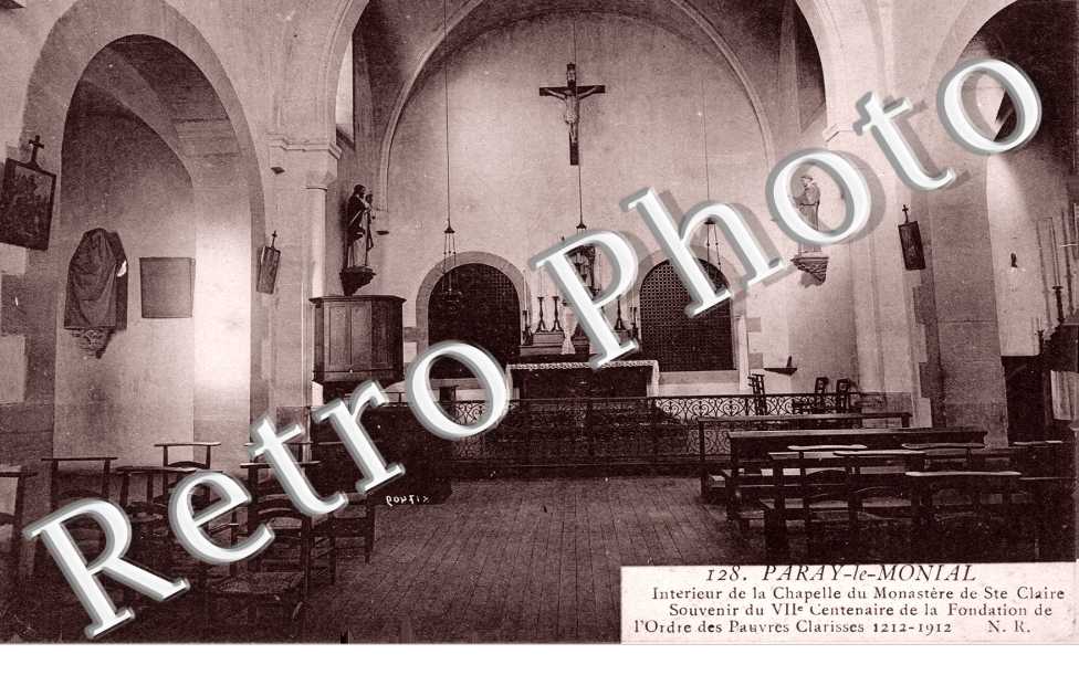 Interieur de la Chapelle du monastere