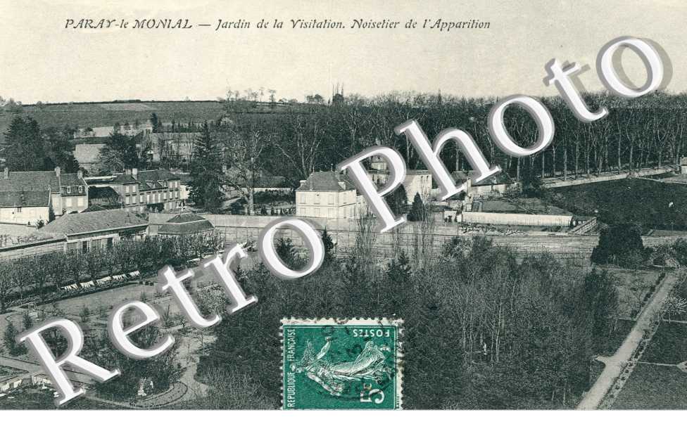 Jardin de la Visitation, Noisetier de l'Apparition