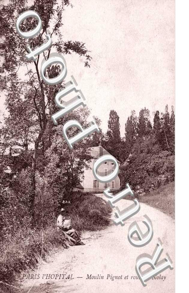 Moulin Pignot et route de Nolay