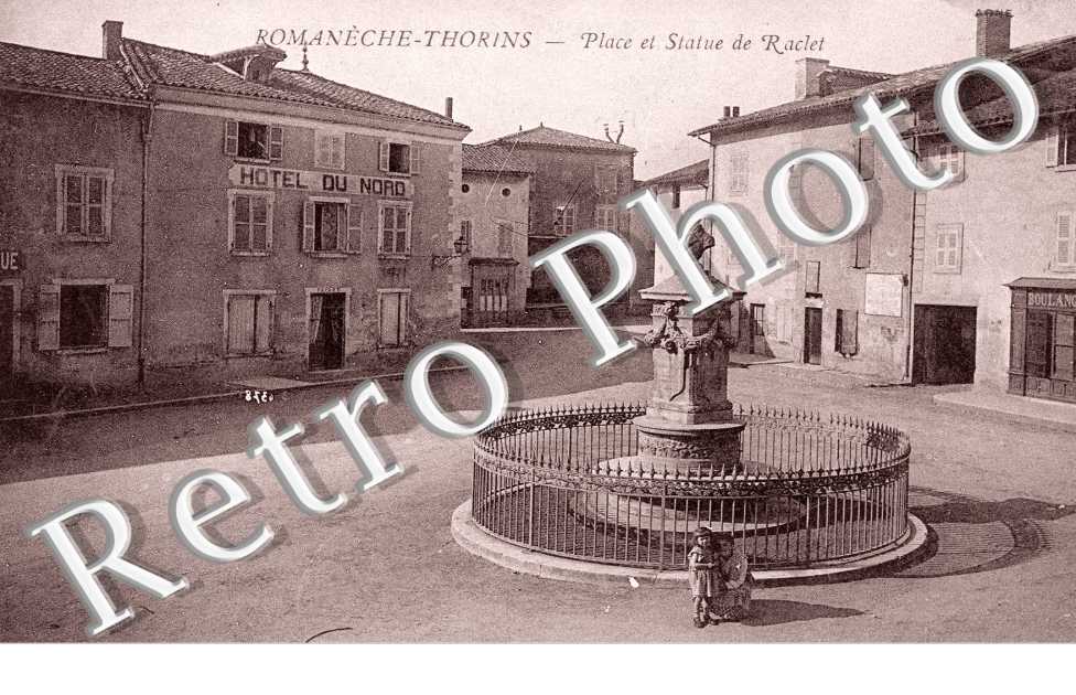 Place et Statue de Raclet