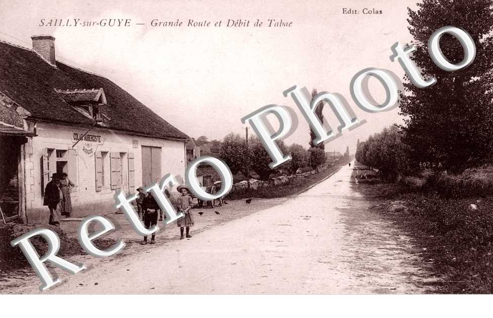 grande route et debit de tabac