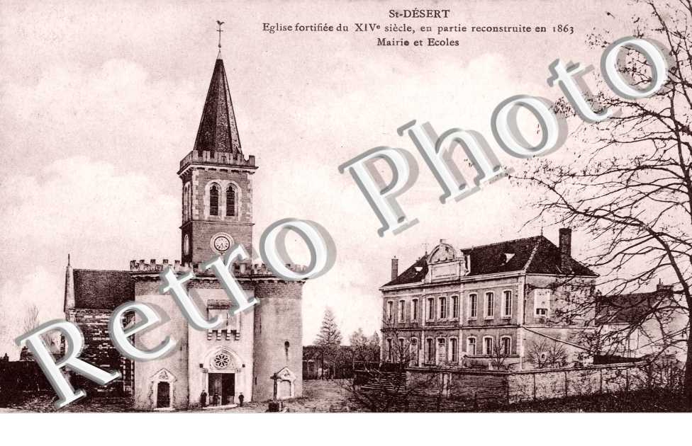 eglise mairie et ecoles