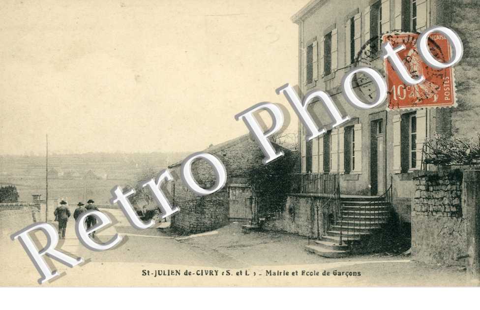 Mairie et ecole de garcons