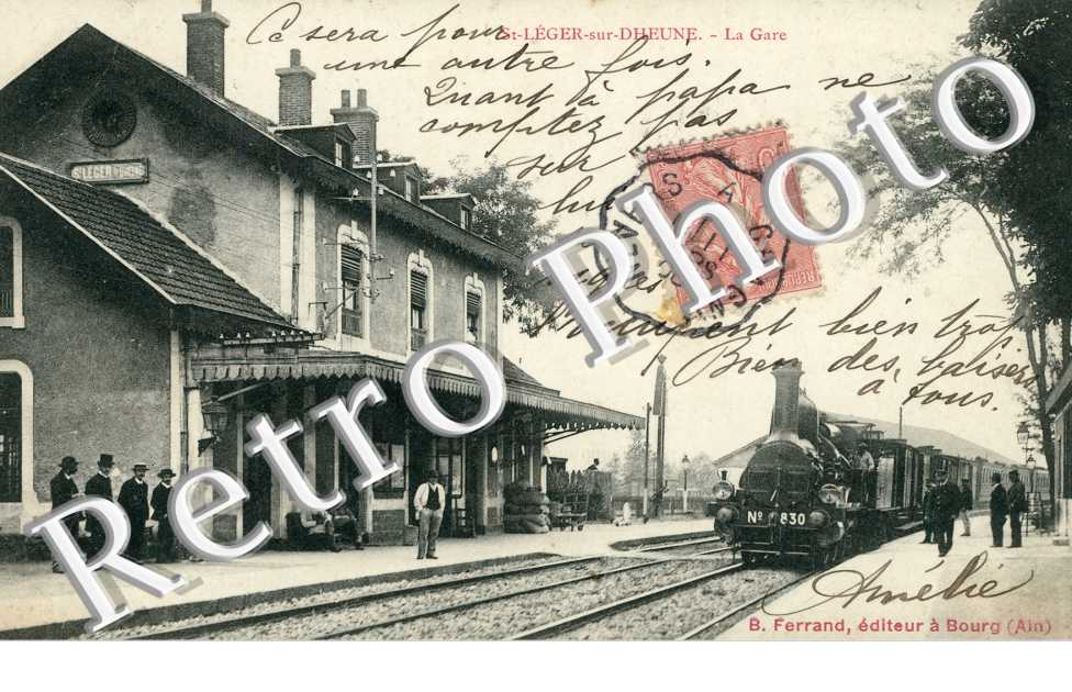 La gare - locomotive
