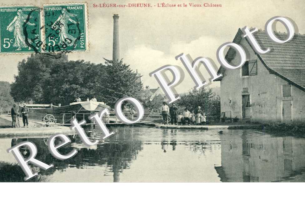 L'ecluse et le vieux chateau