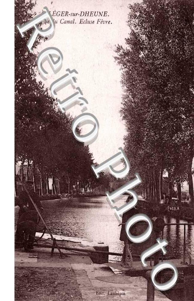 Vue du canal - Ecluse Fevre