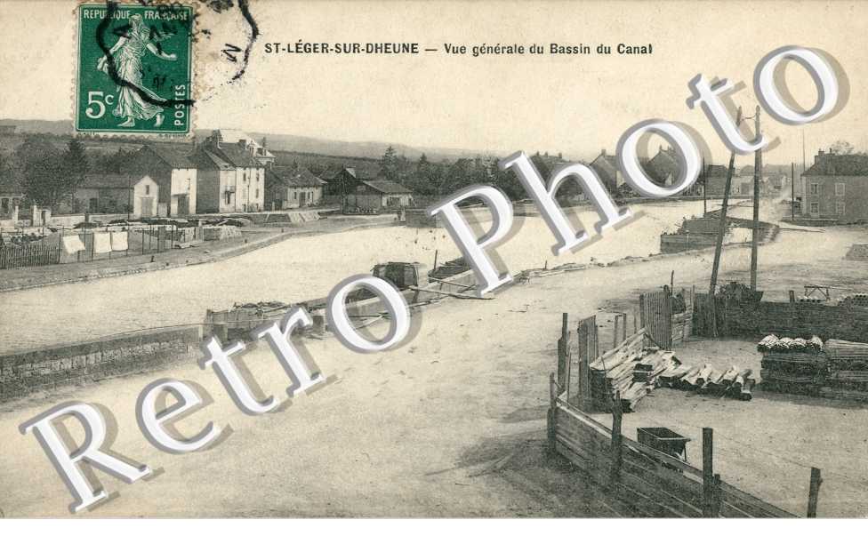 vue generale du bassin du canal