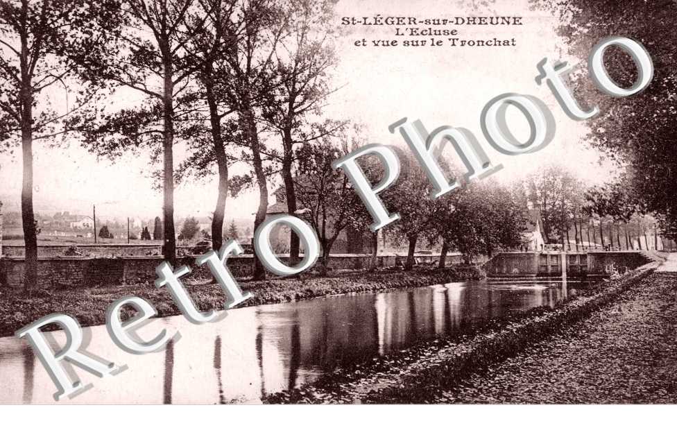 l'ecluse et vue sur Tronchat