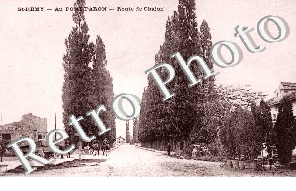 Route de Chalon, Au Pont-Paron