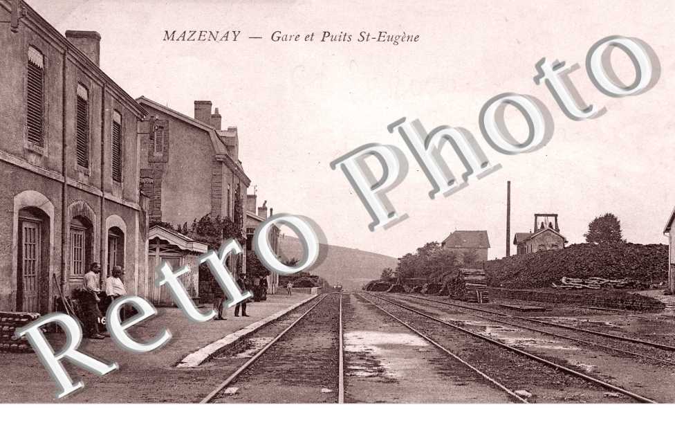 Gare et Puits Saint-Eugene