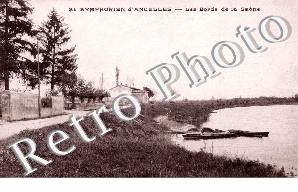 Les bords de la Saone