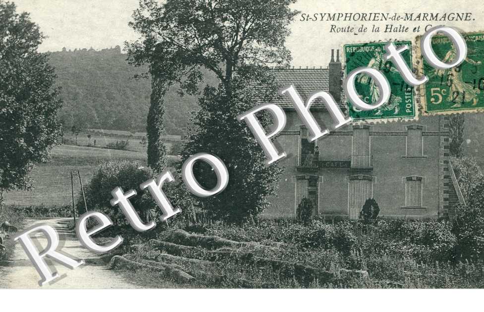 Route de la halte et cafe