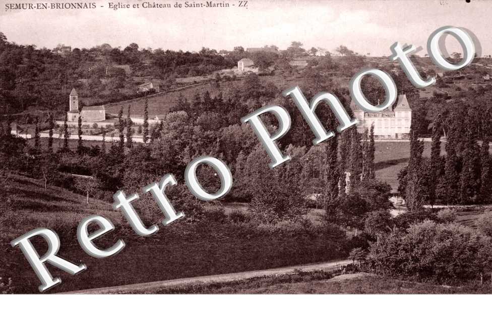 Eglise et Chateau de Saint-Martin