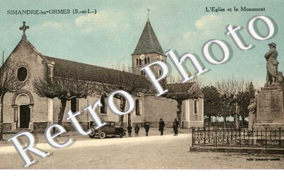 Eglise et monument