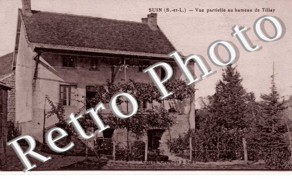 Vue partielle au hameau de Tillay