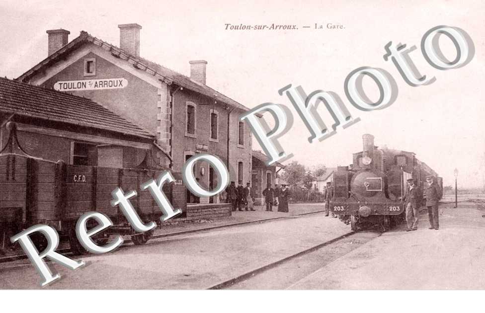 La gare - locomotive